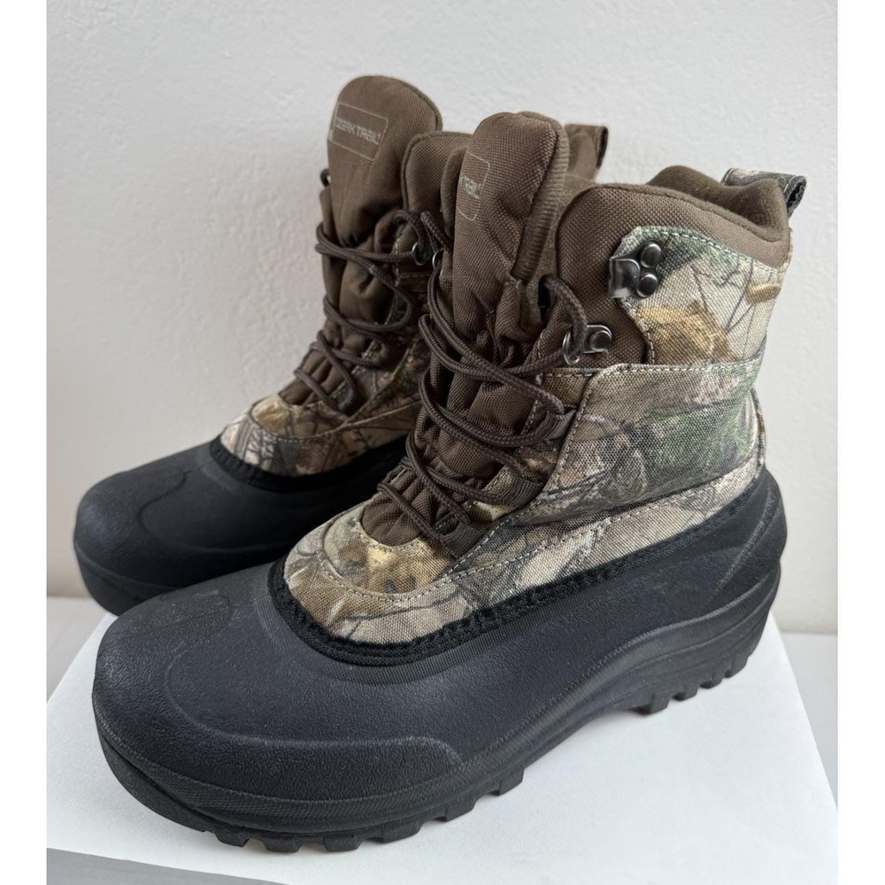 Ozark Trail Camo Duck Boots Mens Sz 9 Hunting Winter Waterproof Insulated Boots